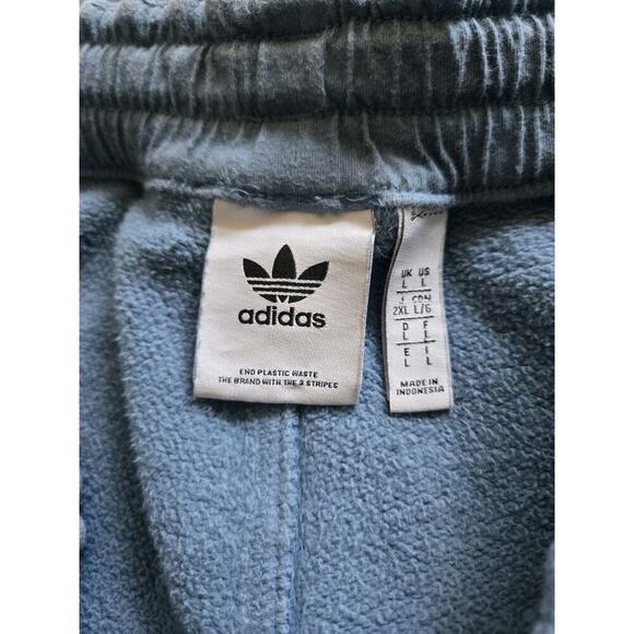 Adidas ADVENTURE SHORTS Altered Blue Large Lounge Comfort Beachy Athleisure - Picture 5 of 8